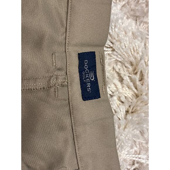 Chino Mens Dockers Pleated Relaxed Fit Polyester Size 40 - Picture 2 of 4